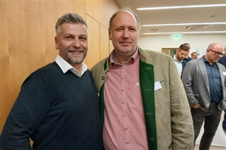 Sinisa Stanic mit Roman Hörantner Sinisa Stanic mit Roman Hörantner