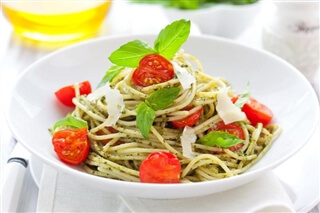 Nachhaltigkeit in der Ernährung Pasta mit Tomaten
