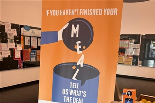 Markas and Behavix stand against food waste