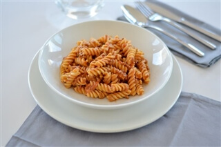 Markas e il ragù vegetale Markas e il ragù vegetale