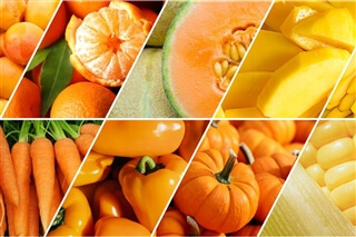 yellow fruits and vegetables - 5 colours of well-being yellow fruits and vegetables - 5 colours of well-being