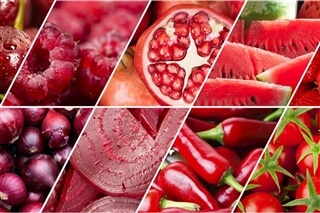 Rot Obst und Gemüse - Markas Rot Obst und Gemüse
