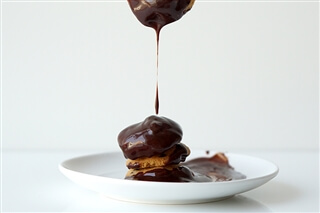 Biscotti natalizi a ridotto contenuto di zuccheri - cioccolato fondente