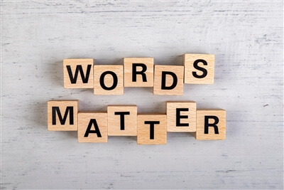 Inclusive language - words matter Inclusive language - words matter