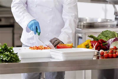gestione dei pasti - preparazione del cibo