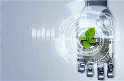 robotics trends in the service industry - hand of a robot robotics trends in the service industry - hand of a robot