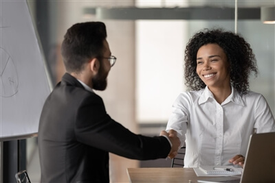 The great resignation - happy employees The great resignation - happy employees