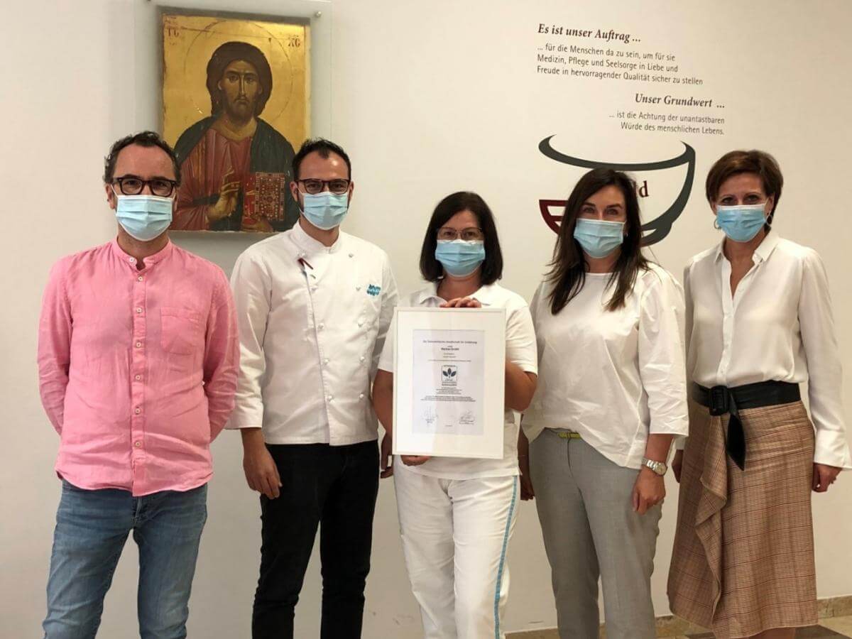 Austrian ÖGE certification for the communal feeding service - Markas The Austrian Society for Nutrition certifies Markas' collective catering